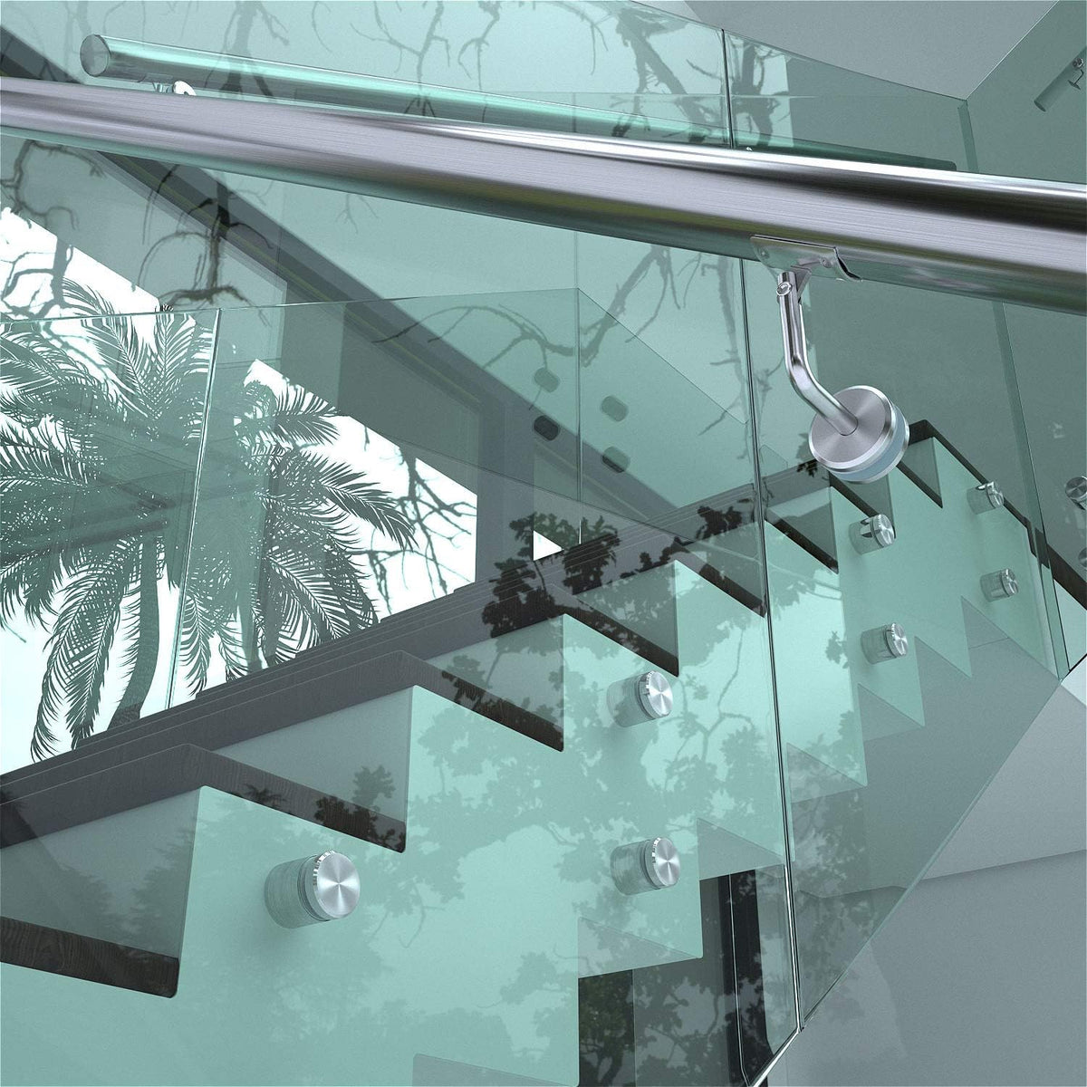 Adjustable Handrail Brackets for Stair Railing System H92744
