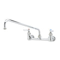 Brass Wall Mount Double Pantry Faucet, 14x22 Nozzle O593252