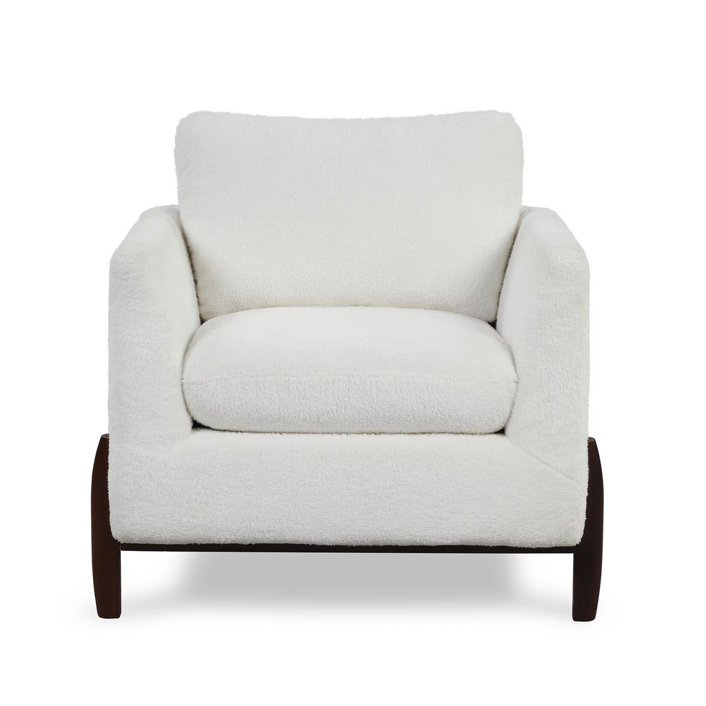 Sherpa Chair with Wood Legs K1021