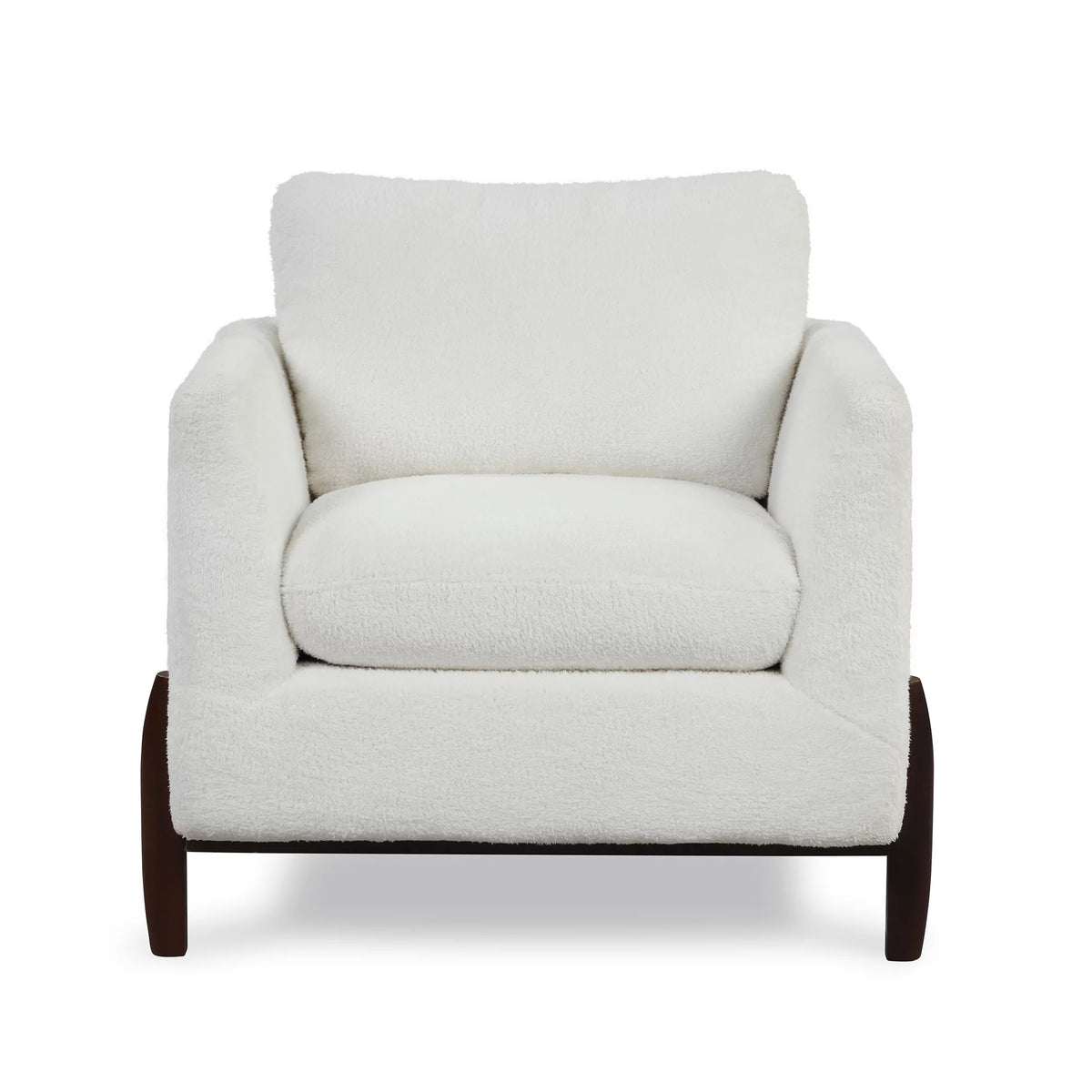 Sherpa Chair with Wood Legs K1021
