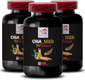 Chia Seed Oil Extract 180 Capsules U97485