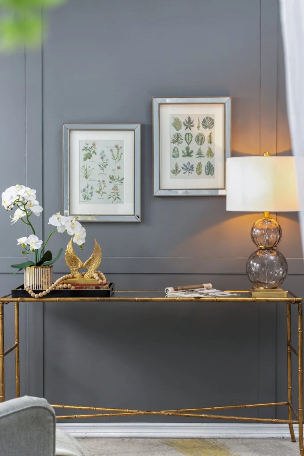 Botanical Framed Wall Art 19.75" x 15.75" 2ct X35325