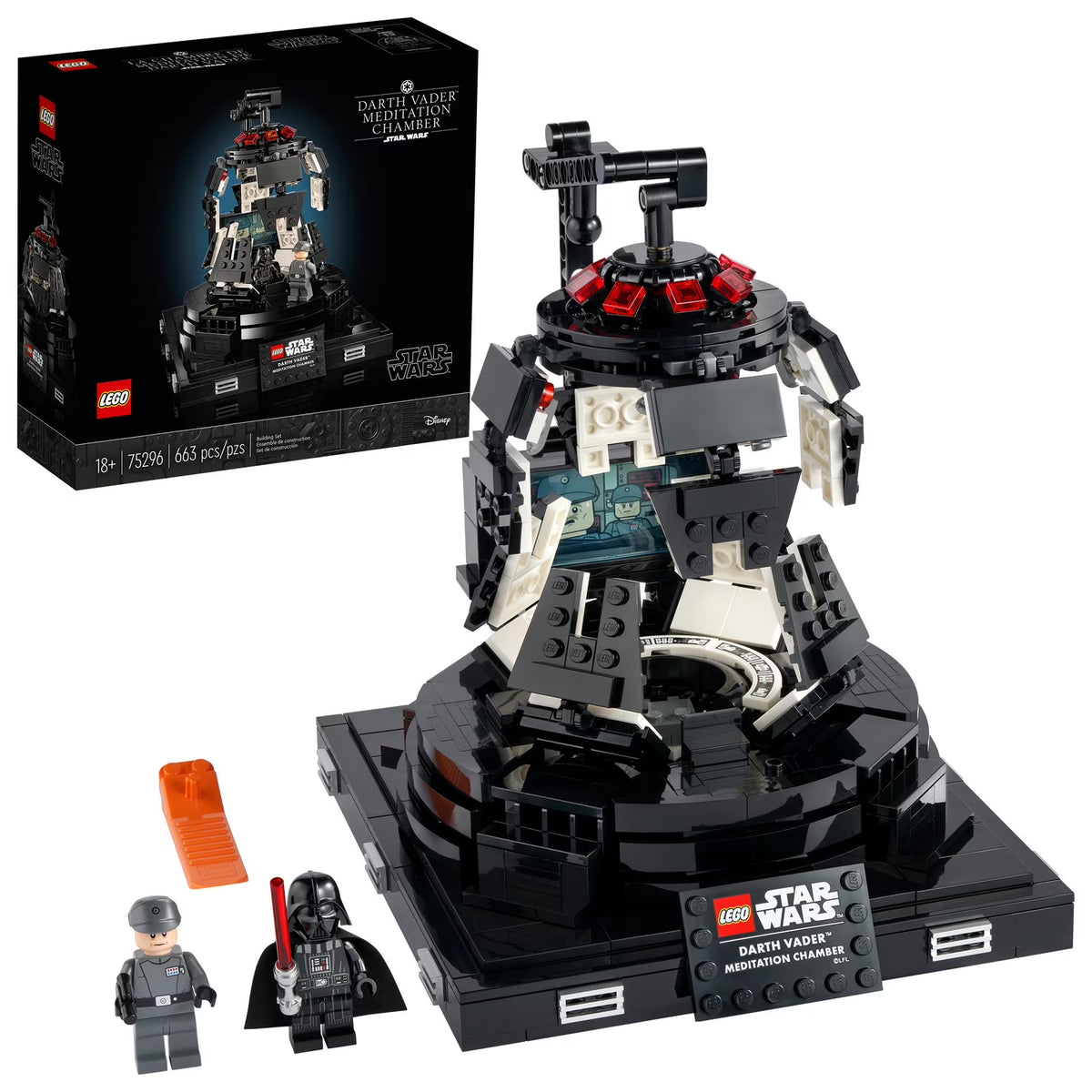 LEGO Star Wars Darth Vader Meditation Chamber Building Toy (663 Pieces) T863