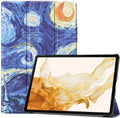 Lightweight PU Leather Tri-Fold Stand Case for Galaxy Tab S8 Ultra 14.6" N4285