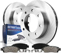 Rear Disc Rotors and Brake Pads 4pc Set R4696
