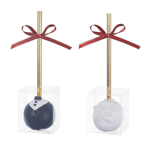 100 Pack 3x3x3 Inch Clear Gift Boxes I289