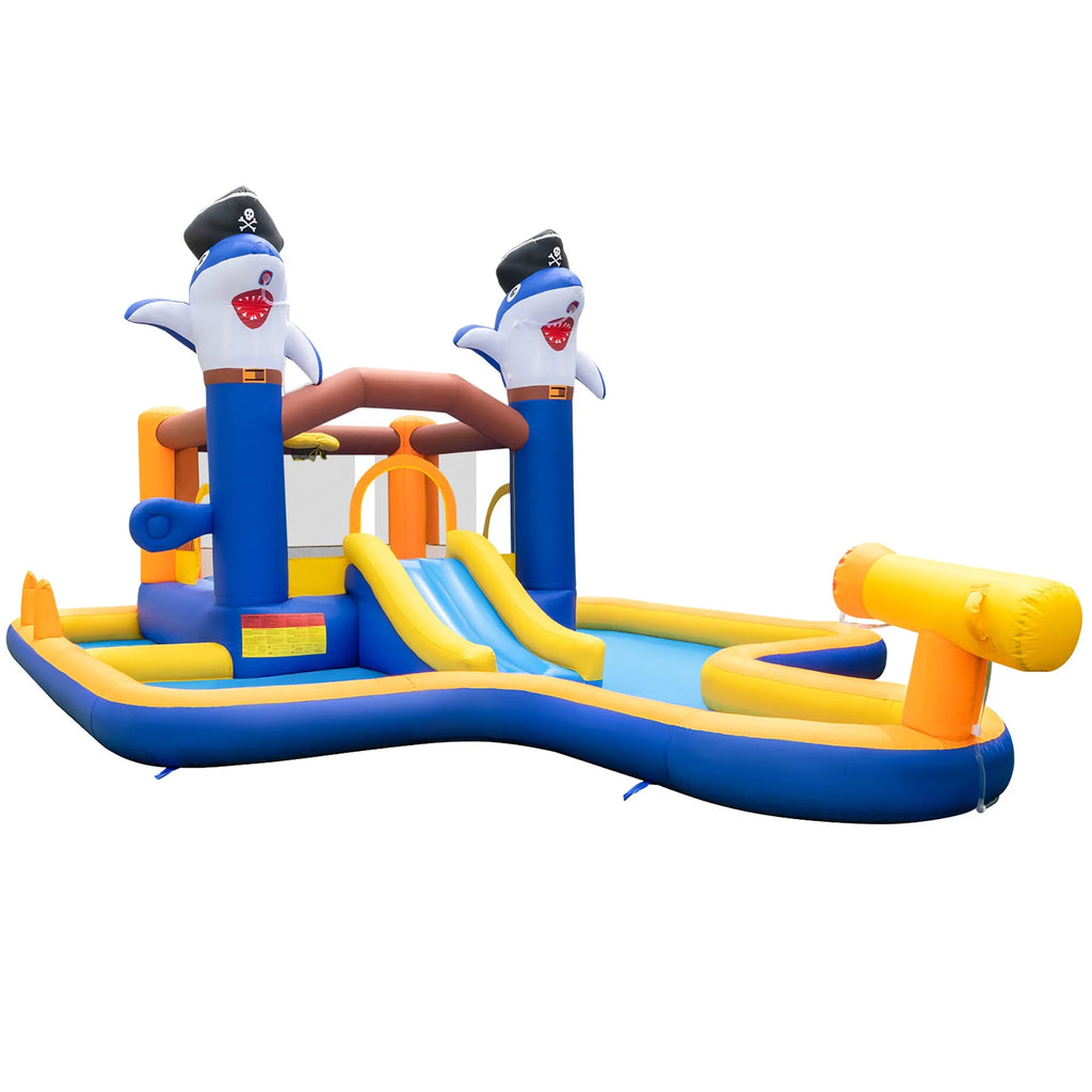 Inflatable Water Slide Park Bounce House Splash Pool V1561