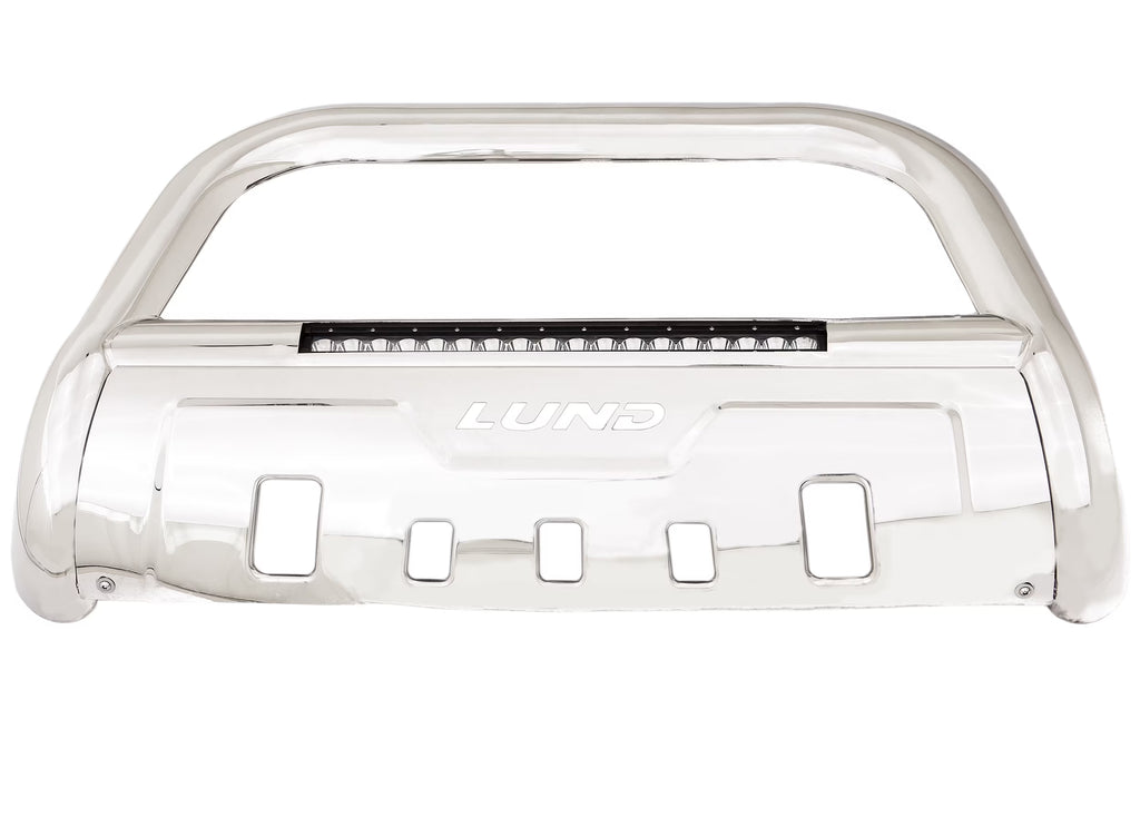 Stainless Bull Bar With Light And Wiring E656