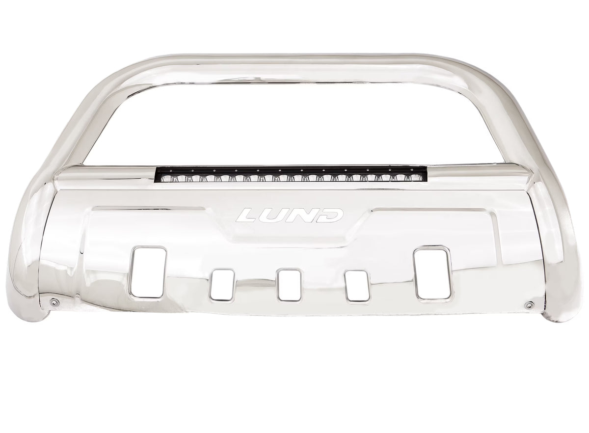 Stainless Bull Bar With Light And Wiring E656