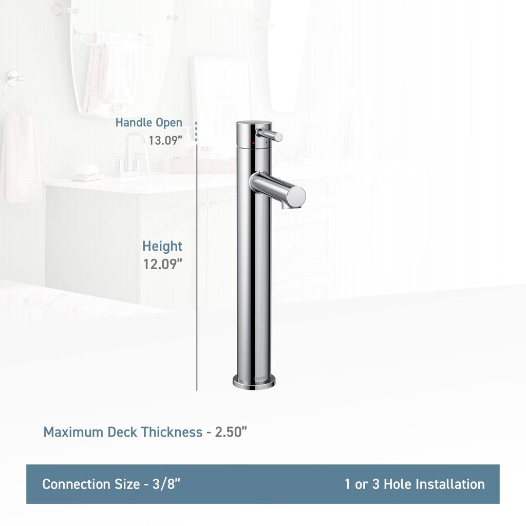Brushed Gold Vessel Bathroom Faucet B77722
