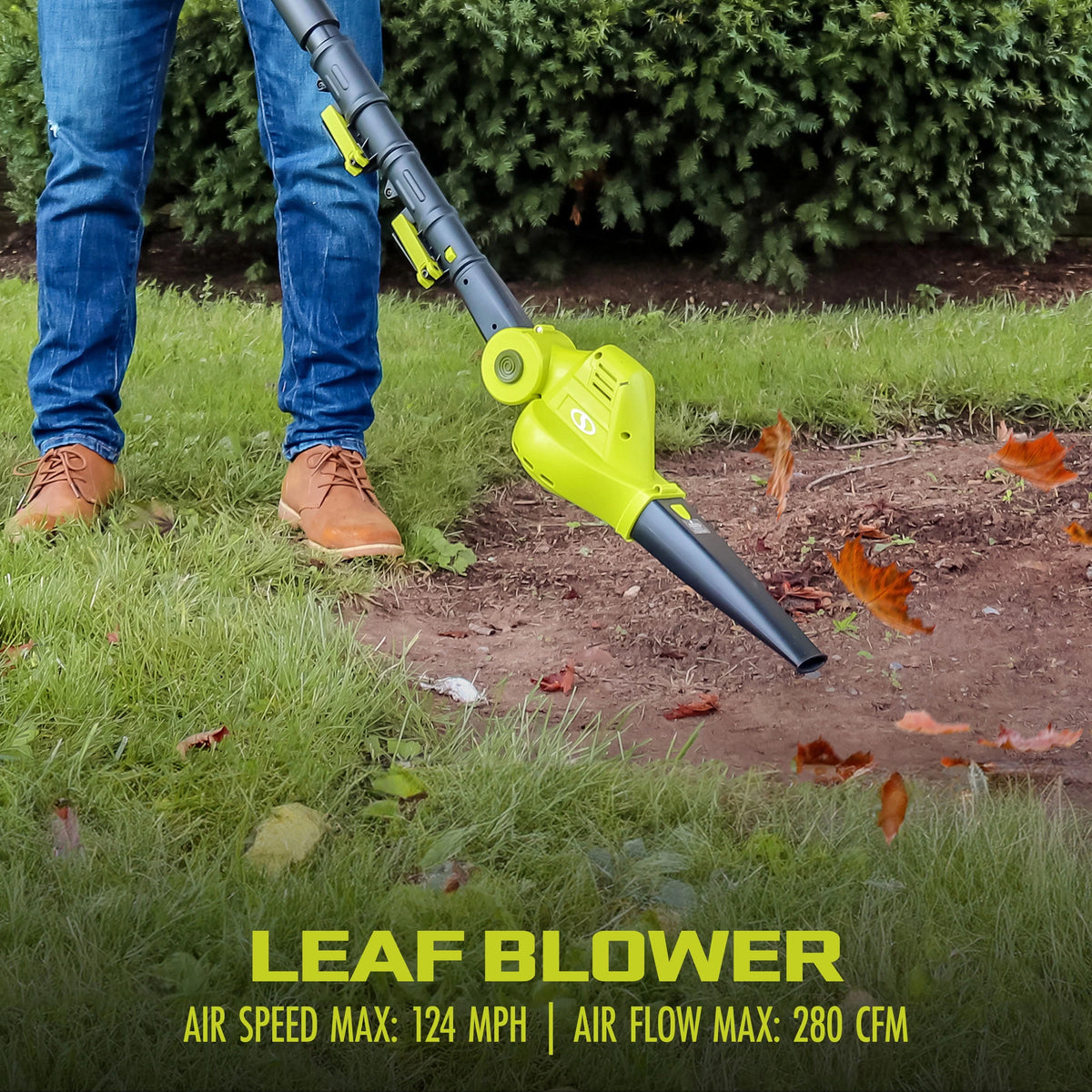 Cordless 3-in-1 Hedge Trimmer Pole Saw Leaf Blower G959
