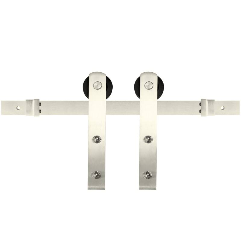 78-3/4x22 Straight Strap Barn Door Hardware Kit Q2476