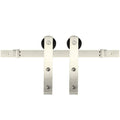 78-3/4x22 Straight Strap Barn Door Hardware Kit Q2476