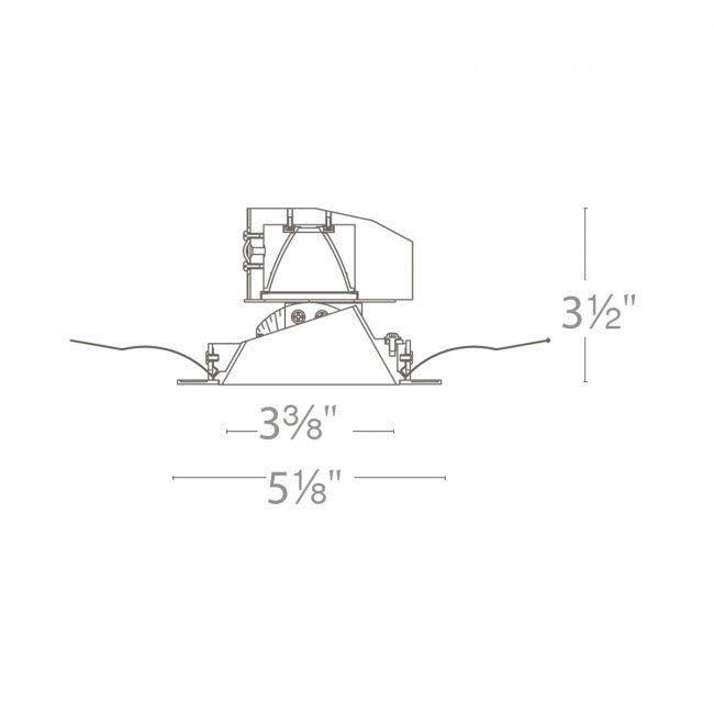 Haze White Adjustable LED Module X2339