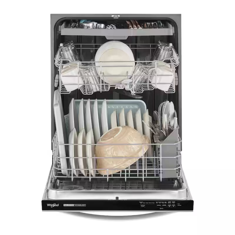 Fingerprint Resistant Stainless Steel Dishwasher with 3rd Rack A612