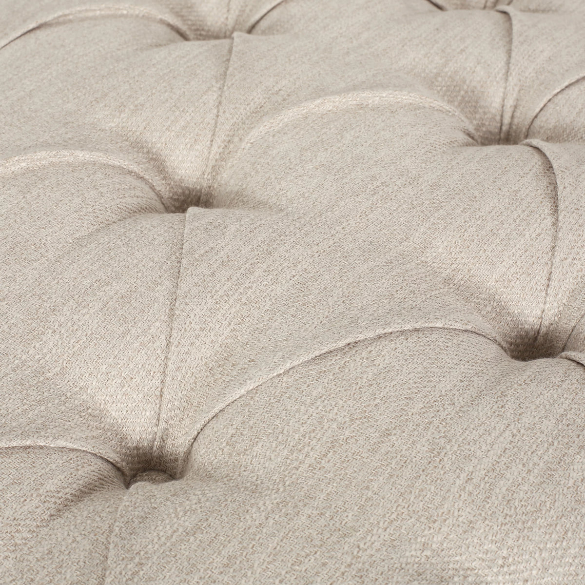 Beige Button Tufted Chaise Lounge T37377