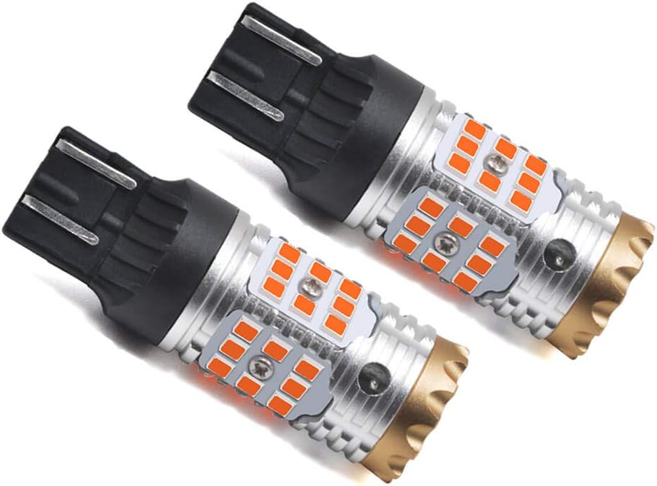 7443 Amber LED Bulb Turn Signal Light 2pcs T88270