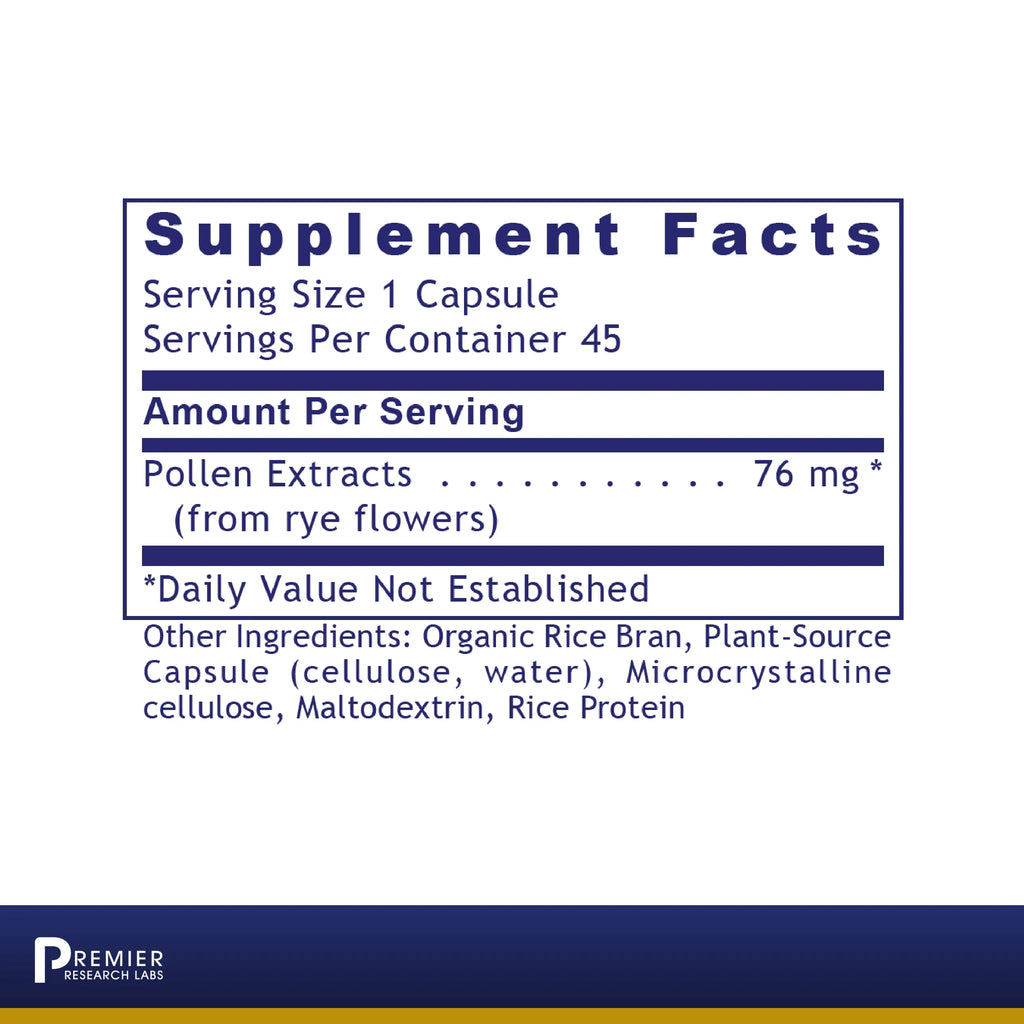 Rye Pollen Extract 45 Capsules A250