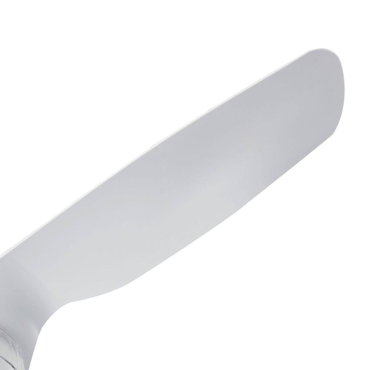 White Smart Ceiling Fan with Dimmable LED Light and Remote O7616