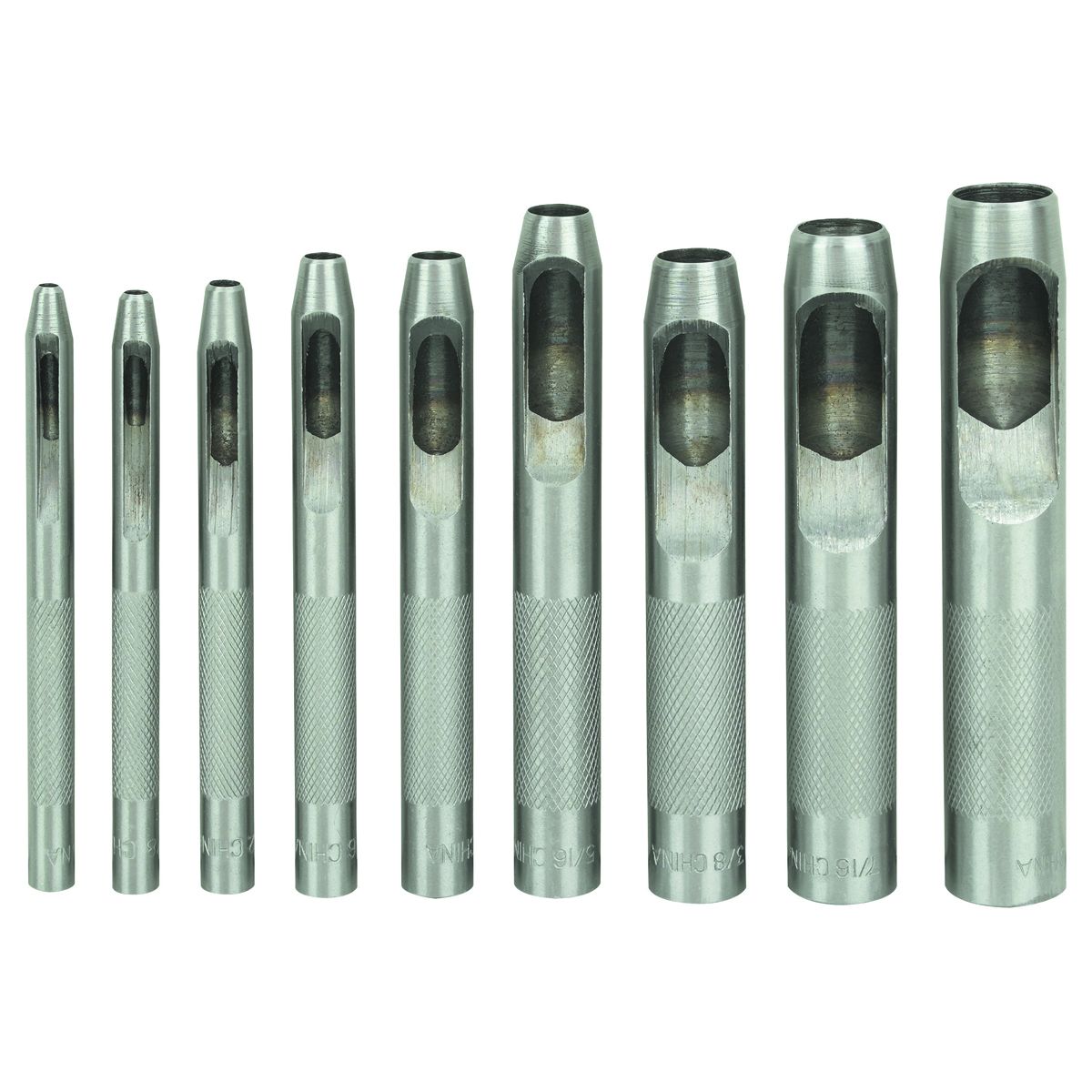 Hollow Punch Set, 9 Piece S291990