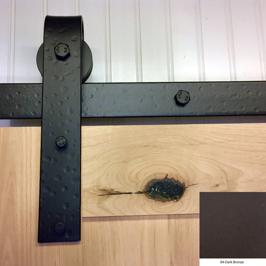 Door Track Kit Dark Bronze 8 Foot H220