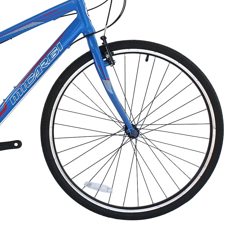 52cm 6061 Aluminum Alloy Hybrid Bike X2346