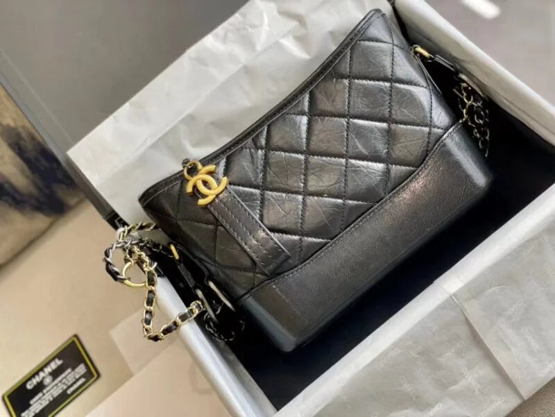 Black Hobo Bag L3801