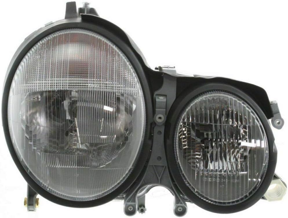 Headlight Assembly Passenger Side with Bulbs E9222