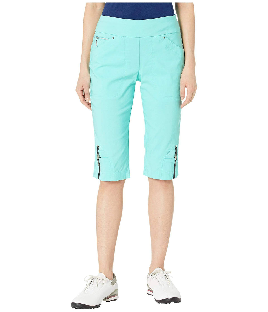 Skinnylicious Pull-On Knee Capris G720