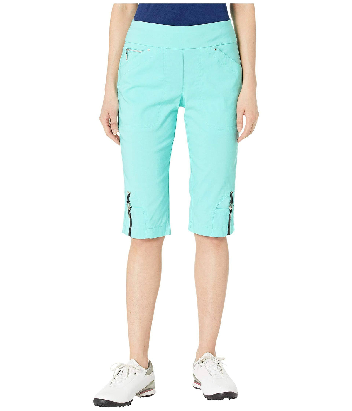 Skinnylicious Pull-On Knee Capris G720