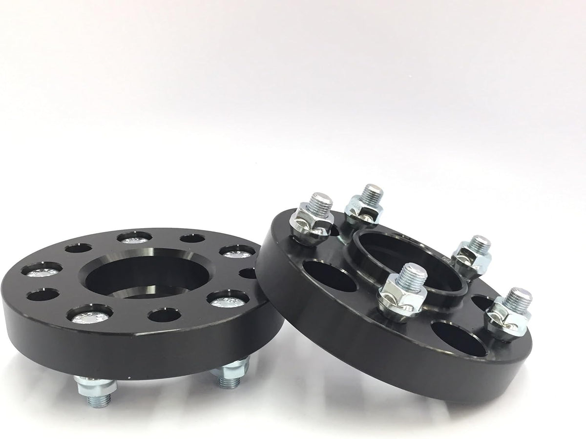 4 Pieces 20mm Hub Centric Black Wheel Adapters Bolt Pattern 5x114.3 CB 64.1mm Pack of 2 T730038