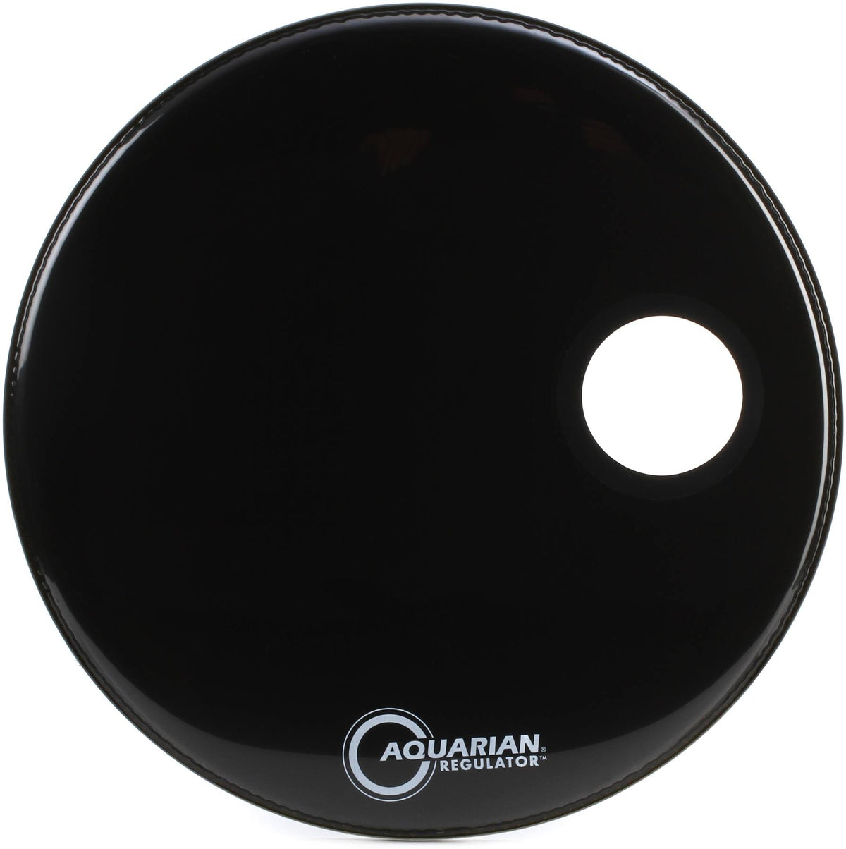 22" Black Drumhead X163