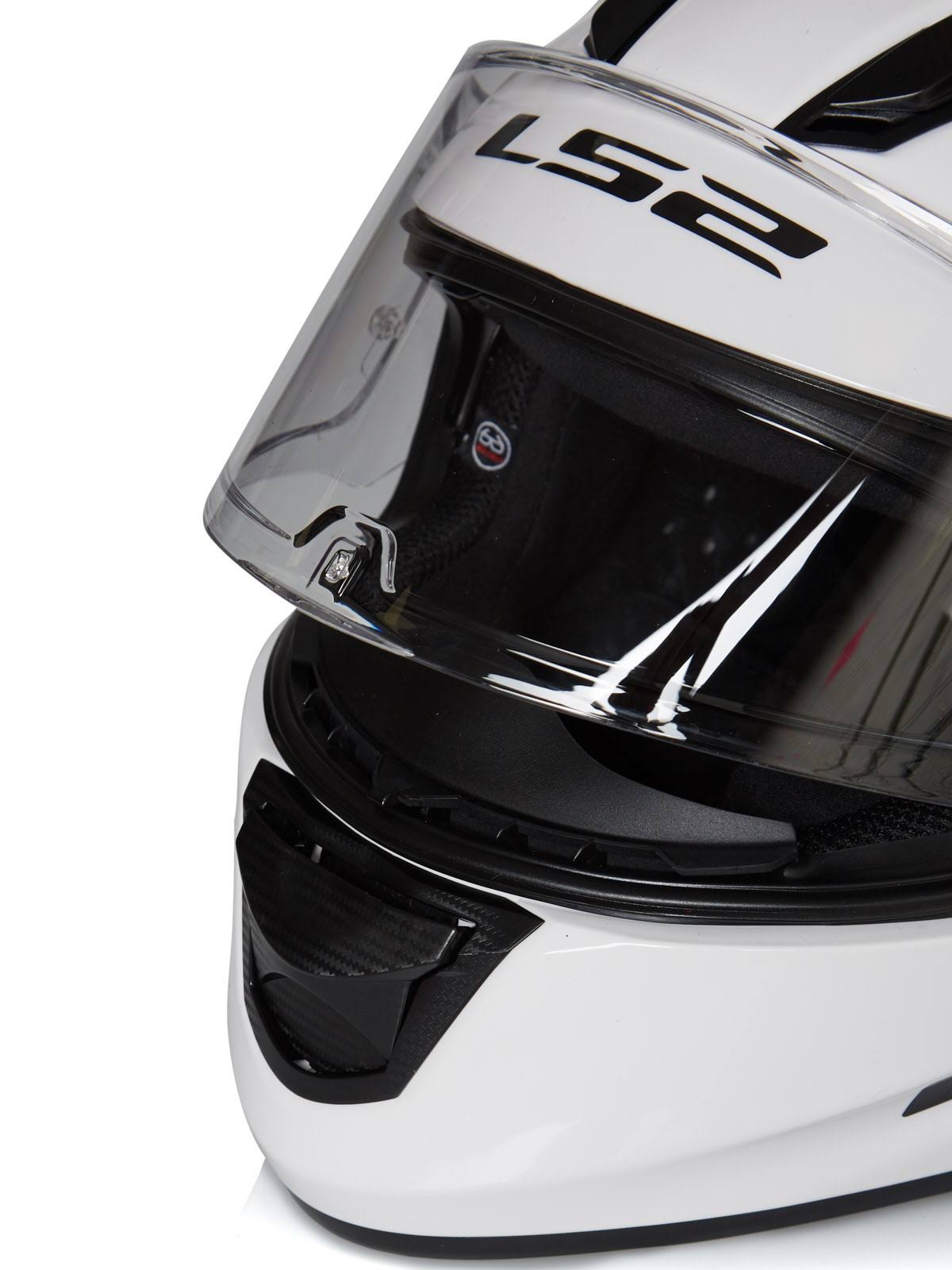 Solid White Motorcycle Helmet P224