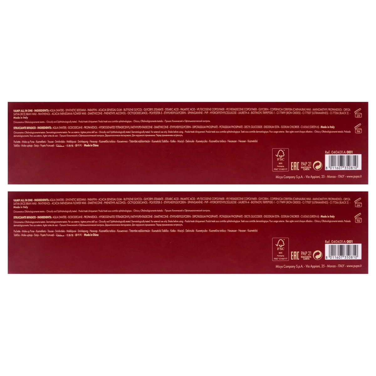 Two-Phase Make-Up Remover Set C300