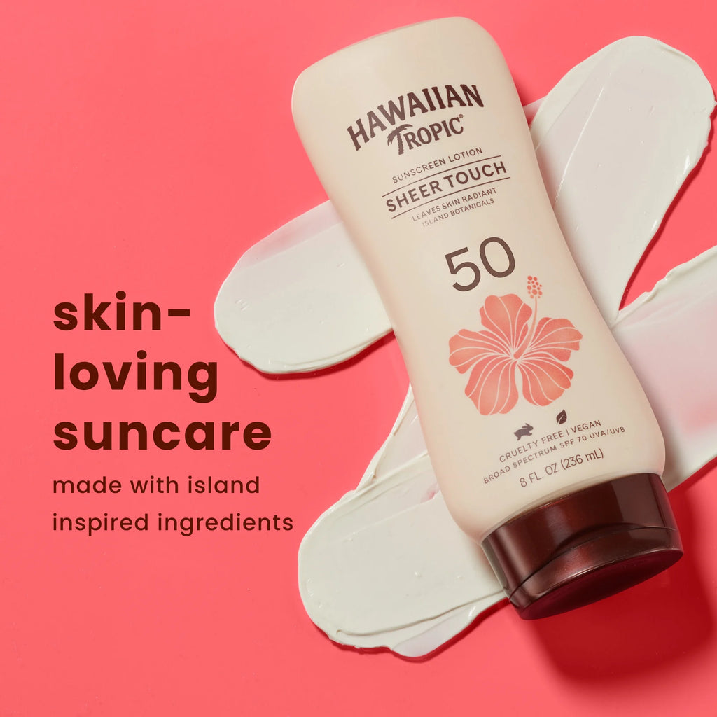 Sheer Touch Ultra Radiance Sunscreen Lotion SPF 50, 8oz Y977
