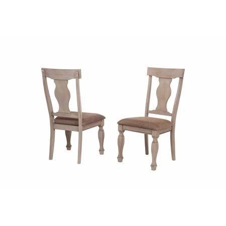 Set of Two Wood Polyester Dining Side Chairs L65304