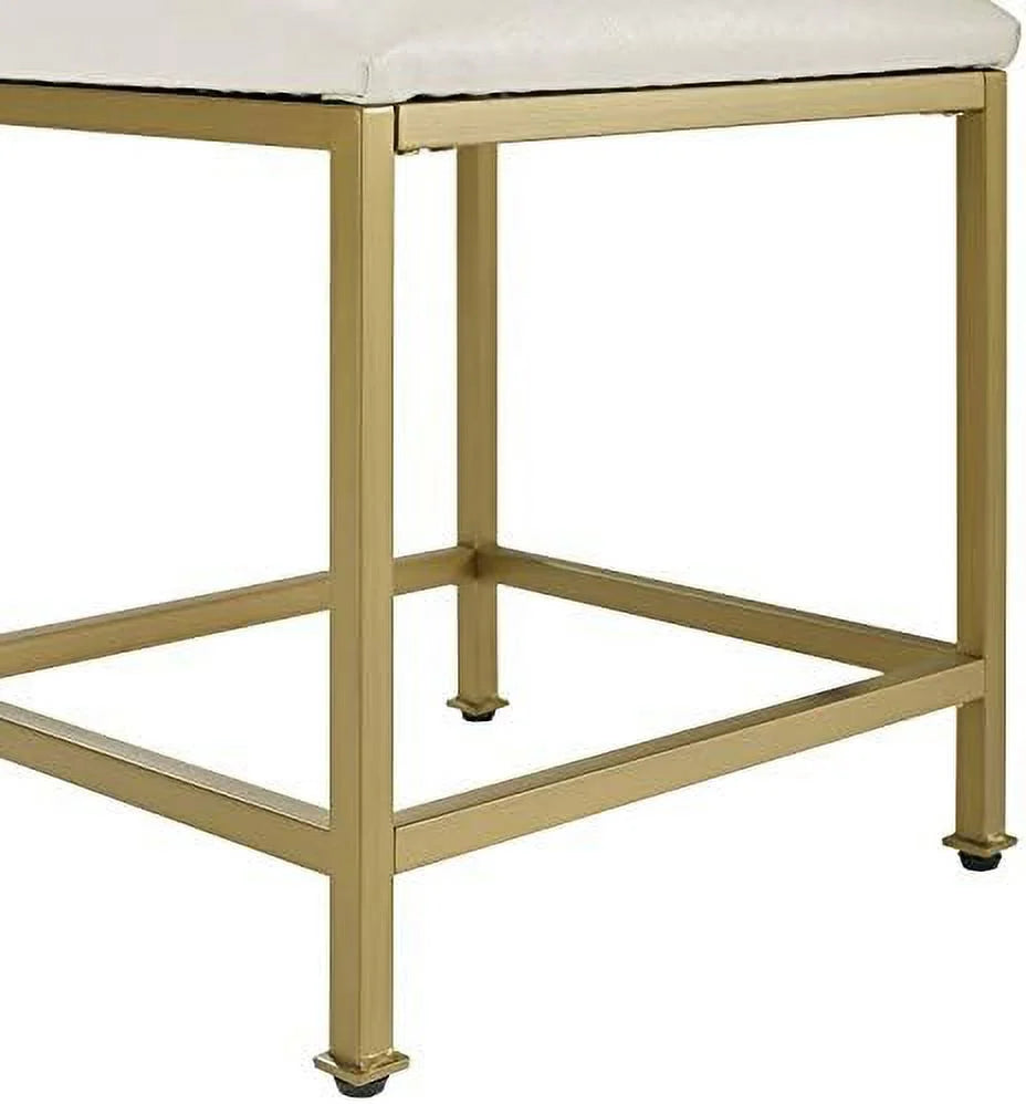 Gold Vanity Stool L307