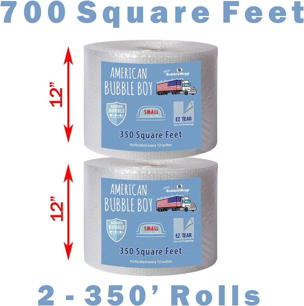 Bubble Wrap 400' Medium Pack of 2 B594945