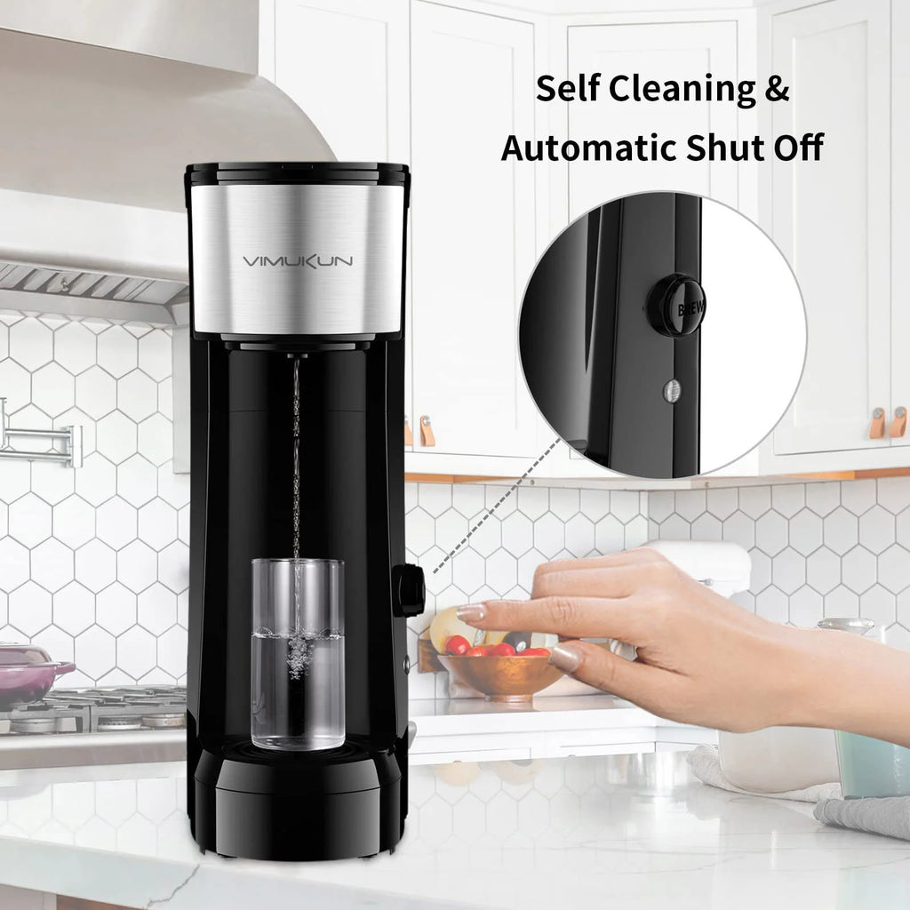 Single Serve Coffee Maker with 6 to 14oz Reservoir, Mini Size J6765