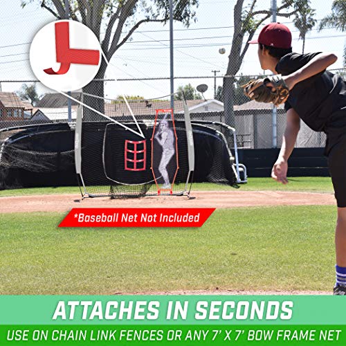Baseball & Softball Pitching Kit with Strike Zone L899