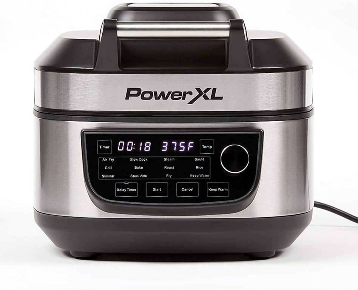 6 QT 12in1 Indoor Grill Air Fryer Combo C4006