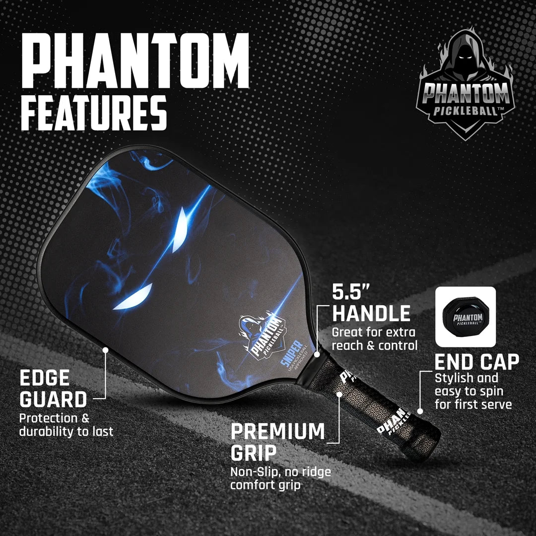 13mm T800 Carbon Fiber Pickleball Paddle with Cover M337353