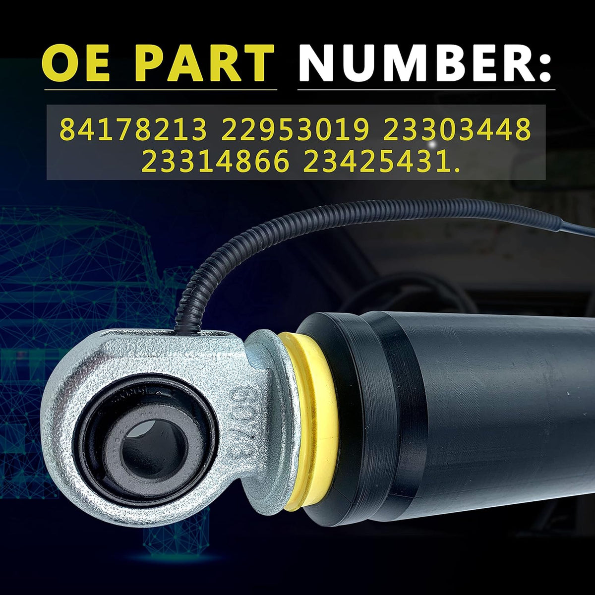 Pair Rear Magnetic Ride Control Shock Strut Absorber A908418