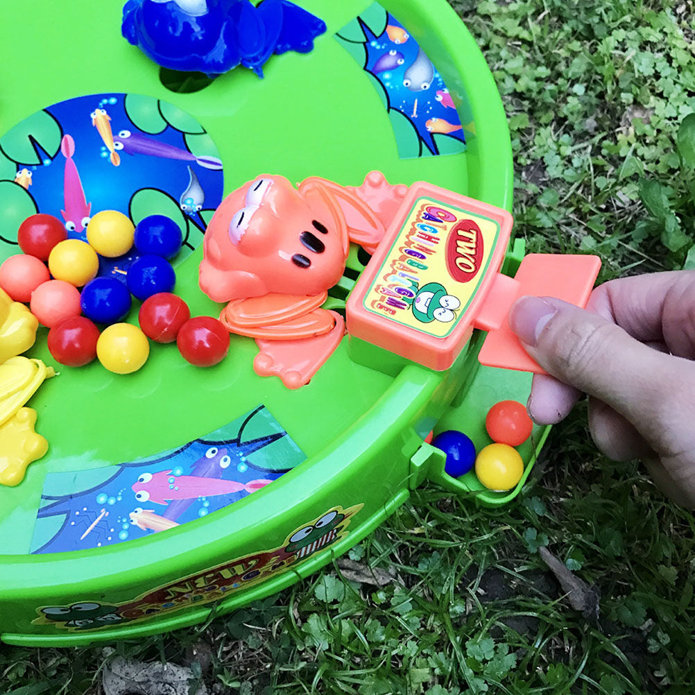 Frogs Eating Balls Table Game Toy Set O958
