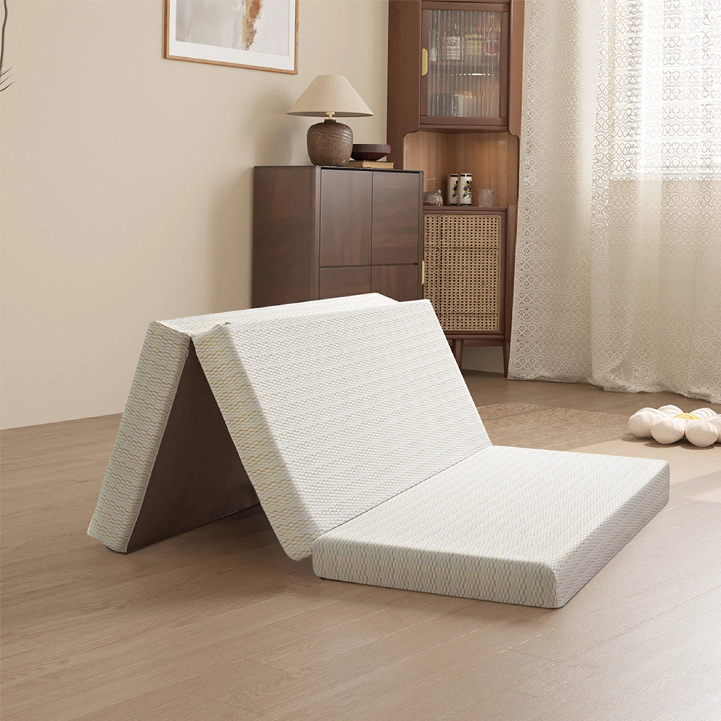 3 inch Twin Size Tri-Folding Memory Foam Mattress E59687
