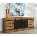 Two Door Six Drawer Credenza S619506