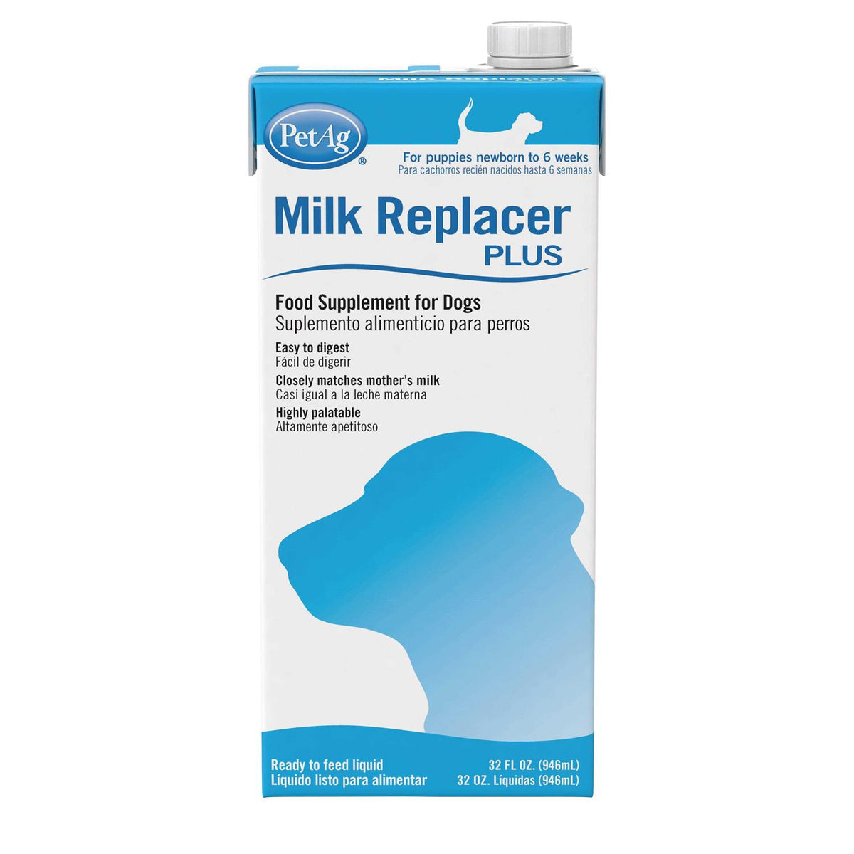 Milk Replacer Liquid for Dogs and Puppies D546