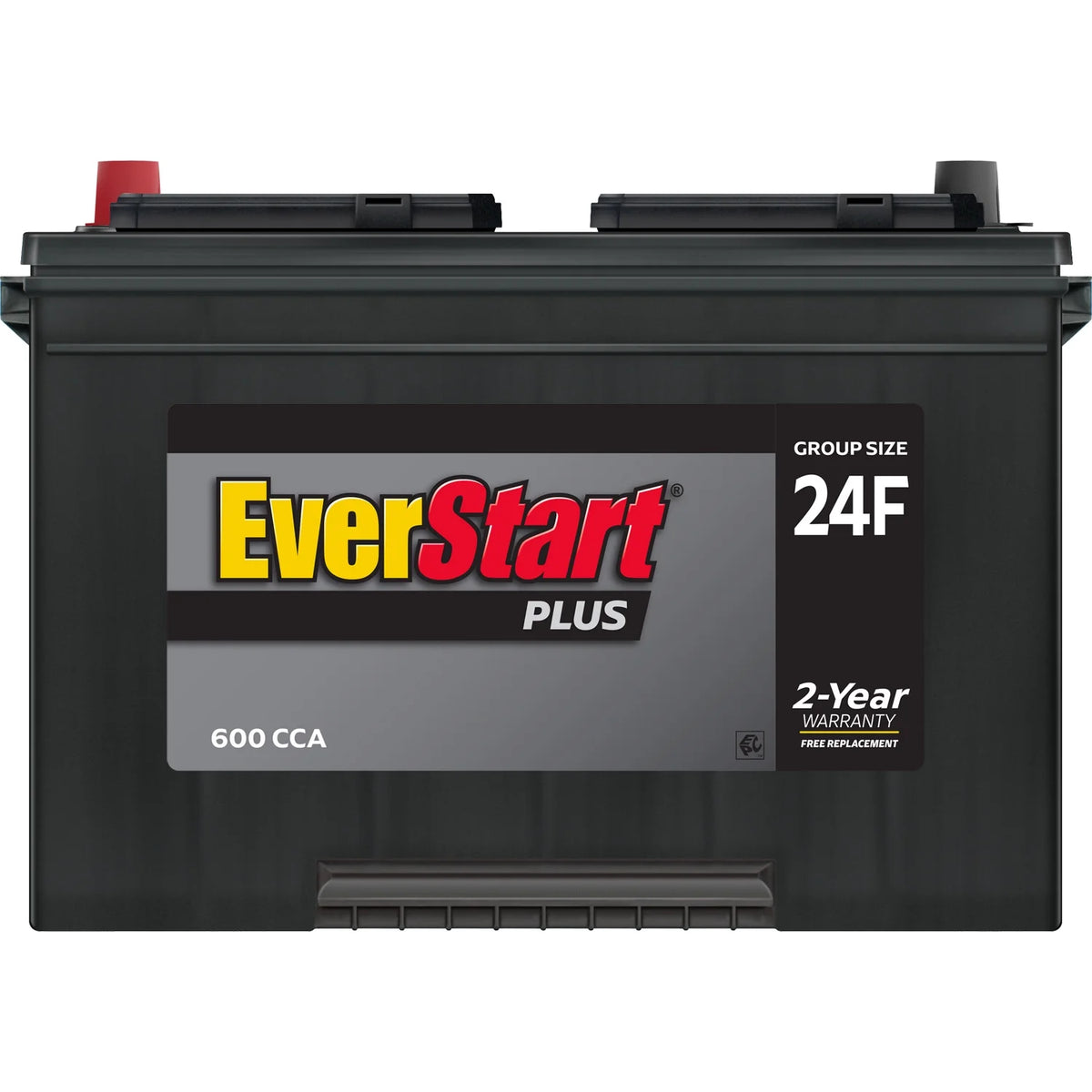 Lead Acid Automotive Battery Group Size 24F 12 Volt 600 CCA I421342