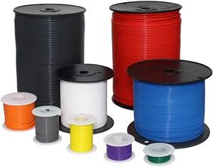 14 AWG PTFE High Temperature Stranded Wire, 100 ft., Violet X8352