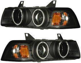 Projector Headlight Set with Halo B168
